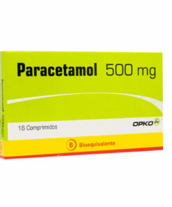 PARACETAMOL 500 MG X 16 COMP OPKO