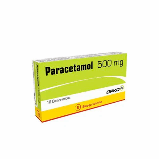 PARACETAMOL 500 MG CAJ 16 CM CENABAST