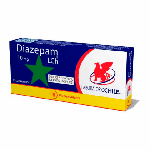 DIAZEPAM COM 10 MG X 20 CHILE (BE)