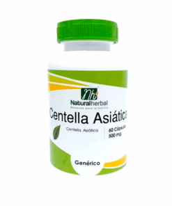 CENTELLA ASIATICA 60 CAPSULAS 500 MG NATURAL HERBAL - Matriz