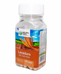 LEVADURA DE CERVEZA 60 CAPSULAS NATURAL FARM - Matriz