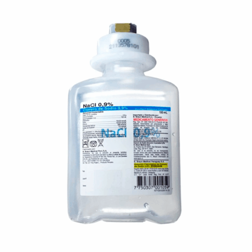 CLORURO DE SODIO 0.9% 100 ML BRAUN
