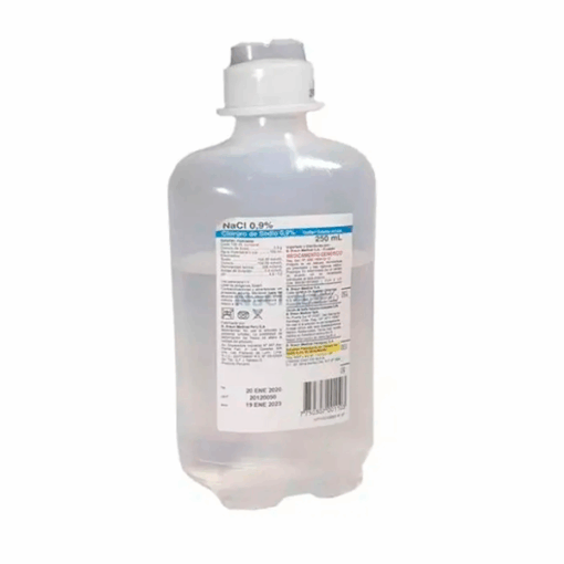 SUERO FISIOLOGICO  0,9 % 250 ML B.BRAUN