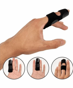 FERULA DEDO ALUMINIO AJUSTABLE C/ VELCRO TALLA UNICA KNT - Matriz