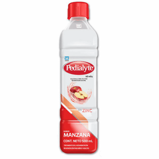 PEDIALYTE 60 SOL.MANZANA. 500 ML