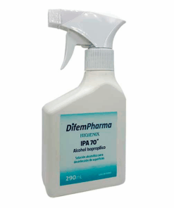 ALCOHOL ISOPROPILICO 70° FRASCO CON DISPENSADOR 290ML - Matriz