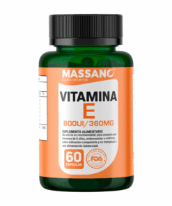 VITAMINA E 60 CAPSULAS MASSANO - Matriz