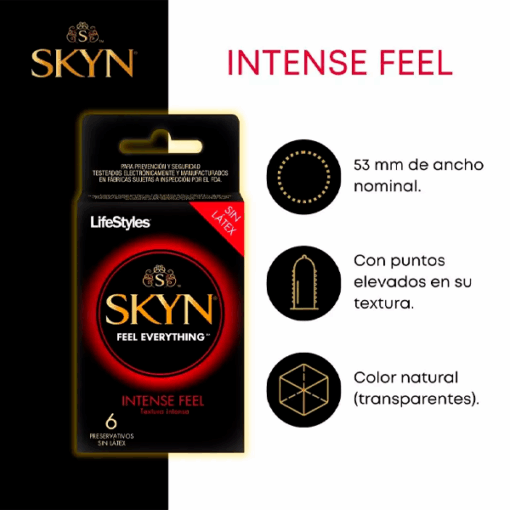 LIFESTYLES SKYN IN.FEEL.6