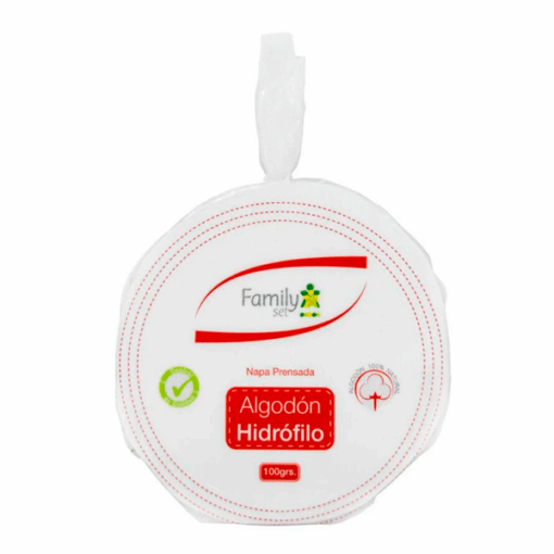 ALGODON HIDROFILICO PRENSADO 100G