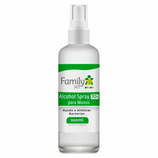 F.SET ALCOHOL SPRAY 70% 100ML.