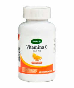 VITAMINA C 1000 MG MASTICABLE 60 COMP SPRINGLIFE - Matriz