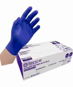 GUANTE NITRILO L/P TRESOR T M X 100 REUTER - Matriz