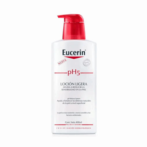 EUCERIN PH5 LOCION LIGTH 400 ML C/BOMBA (89777)