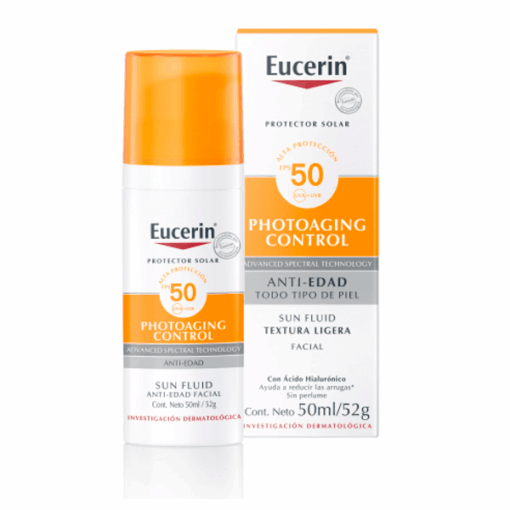 EUCERIN SUN LOCION ANTI EDAD FPS50 50 ML (87934)