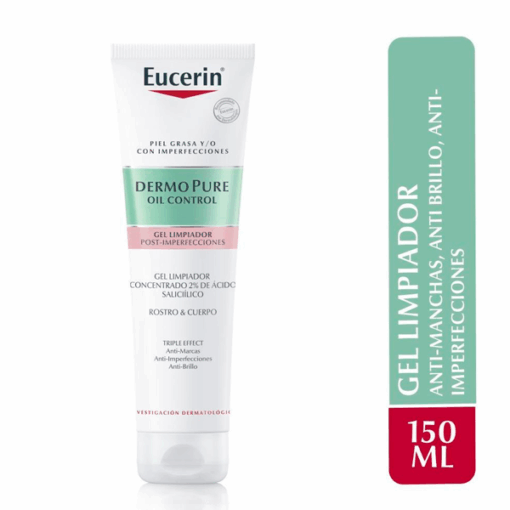 EUCERIN GEL LIMPIADOR MANCHAS POST ACNEICAS 150 ML