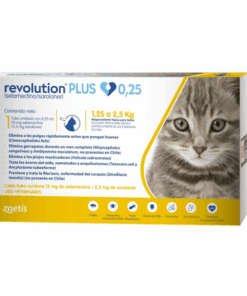 REVOLUTION PLUS 0.25 DESPARASITANTE TOPICO PARA GATOS - Matriz