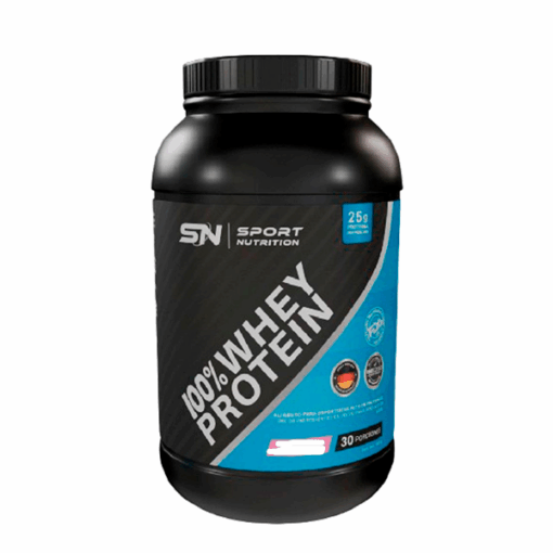 PROTEINA SN 100% WHEY PROTEIN FRUTILLA 30 PORCIONES 25G PROTEINA POR PORCION SCL