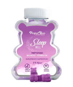 SLEEP WELL L-TRIPTOFANO CIT MAG-VIT B6 0% AZUCAR 60 GOMITAS VEGANAS GLUTEN FREE - Matriz