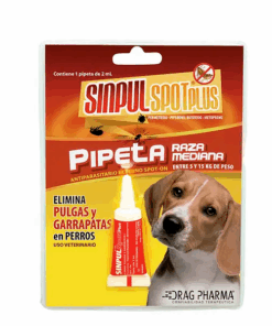 SINPUL SPOT PLUS RAZA  MEDIANA USO VETERINARIO - Matriz