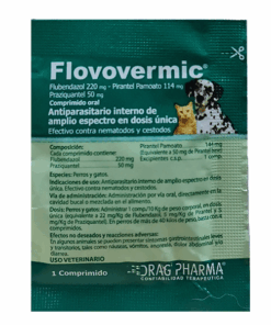 FLOVOVERMIC PERROS Y GATOS 1 COMPRIMIDO - Matriz