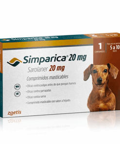 VET SIMPARICA  20MG  X 1 COMP (5KG A 10KG) - Matriz