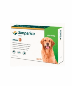 VET SIMPARICA  80MG   X 1 COMP (20KG A 40 KG) - Matriz