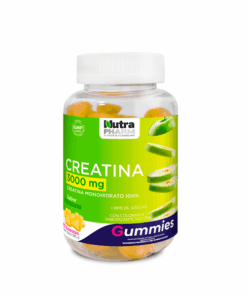 CREATINA MONOHIDRATADA 100% 3000MG+480UI VIT D3 LIBRE DE AZUCAR Y LACTOSA 90 GOMITAS SABOR MANZANA - Matriz