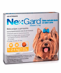 NEXGARD TAB MAS 2-4 KG 11.3 MG X 1 UND - Matriz