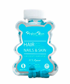 HAIR NAILS & SKIN BIOTINA-VIT C-BETACAROTENO 0% AZUCAR GLUTEN FREE 60 GOMITAS - Matriz