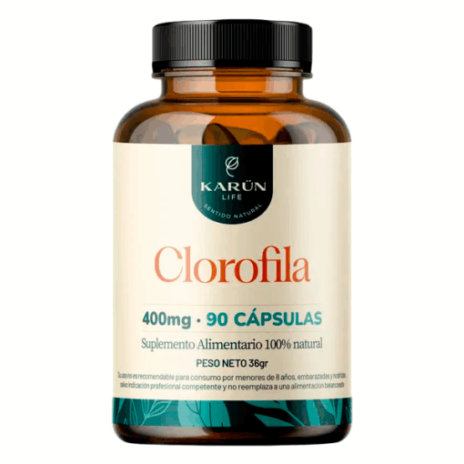 CLOROFILA 400MG 90 CAP KARUN – Matriz