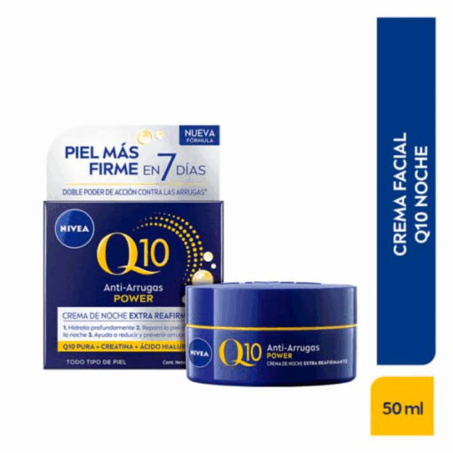 NIVEA FACE Q10 PLUS ANTIARRUGAS NOCHA CREMA X 1