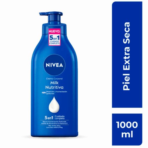 NIVEA MILK PIEL EXTRA SECA X 1000 ML