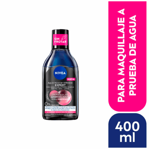 NIVEA AGUA MICELAR BIFASICA EXPERT 400ML