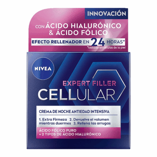 NIVEA CREMA DE NOCHE ANTIEDAD INTENSIVA CELLULAR EXPERT FILLER