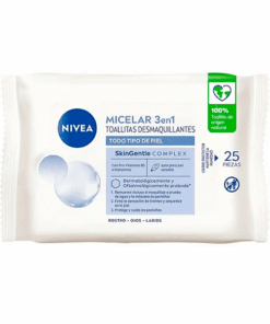 TOALLITA DESMAQUILLANTE 3 EN 1 BIODEGRADABLE 25 UNID - Matriz