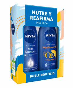 NIVEA MILK NUTRITIVA 400ML + MILK Q10 VITAMINA - Matriz