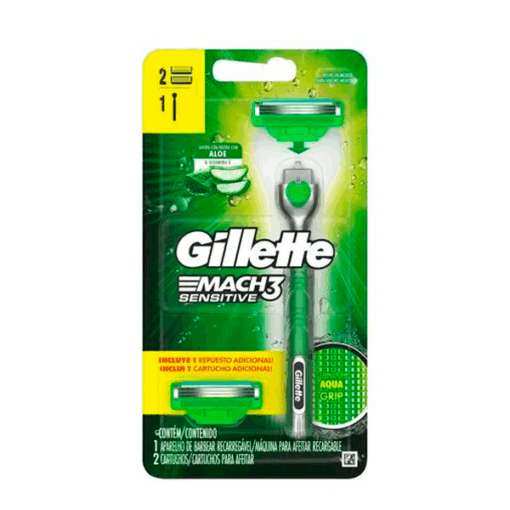 GILLETTE MACH 3 CON 1 REPUESTO SENSITIVE