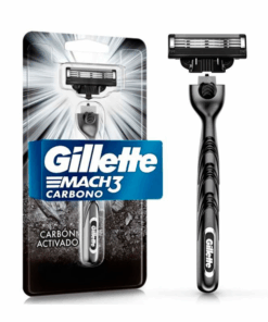 MAQUINA RECARGABLE GILLETTE MACH3 CARBON + 1 CARTUCHO - Matriz