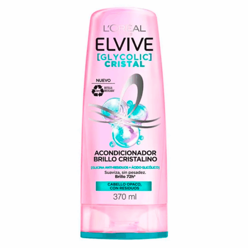 ACONDICIONADOR ELVIVE BRILLO CRISTAL 370ML