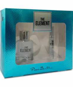 ESTUCHE PERFUME 50ML + PERFUMERO 10ML PIERO BUTTI THE ELEMENT - Matriz