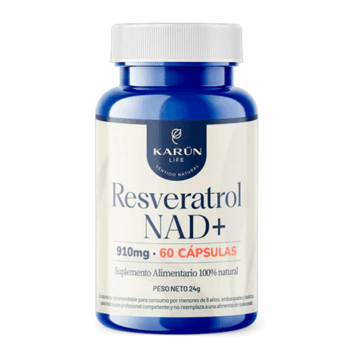 RESVERATROL Y NAD + 60 CAP KARUN