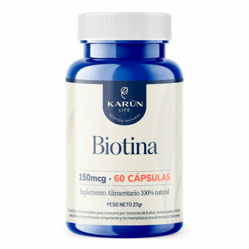 BIOTINA 150 MCG 60 CAPSULAS KARUN