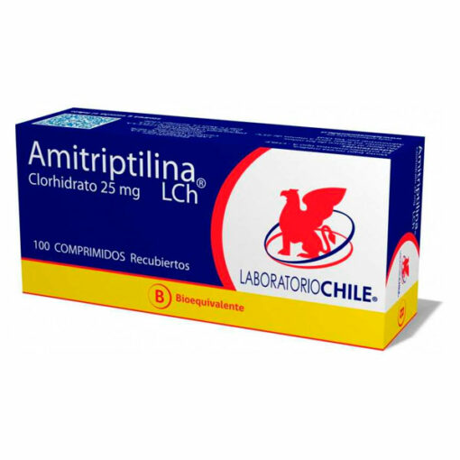 AMITRIPTILINA COM. 25MG. 100