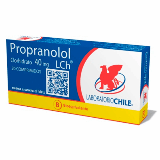 PROPRANOLOL 40 MG  20 COMPR (BE)