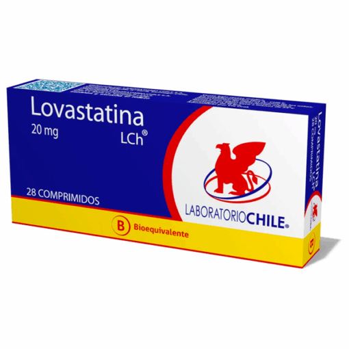 LOVASTATINA 20 MG 28 COMP
