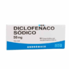 DICLOFENACO SODICO 50MG CAJA 10 COMPRIMIDOS RECUBIERTOS