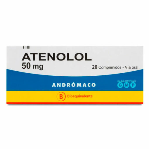 ATENOLOL BE.COM. 50MG.20 (BE)