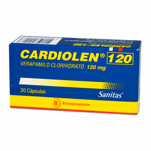 CARDIOLEN CAP.120MG.20 (BE)