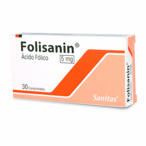 FOLISANIN COM.5MG.30