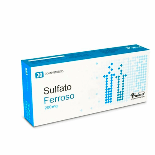SULFATO FERROSO COMP 200 X 20 VALMA